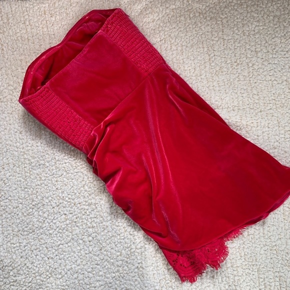 Amanda Uprichard x Revolve Devyn Velvet Mini Dress - Picture 5 of 6